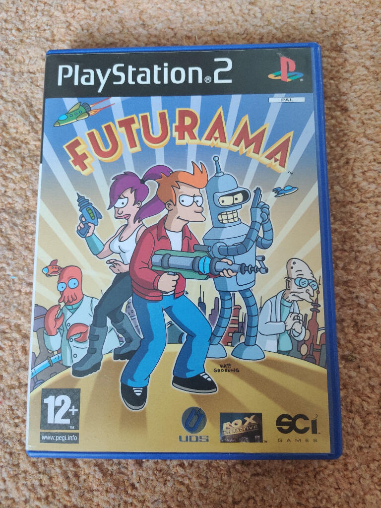 futurama ps2